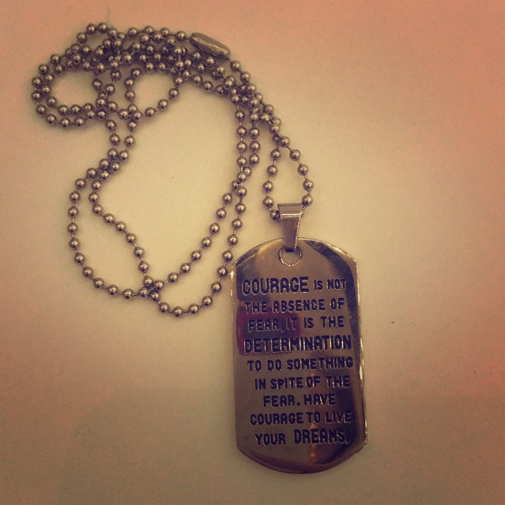 Inspirational necklace